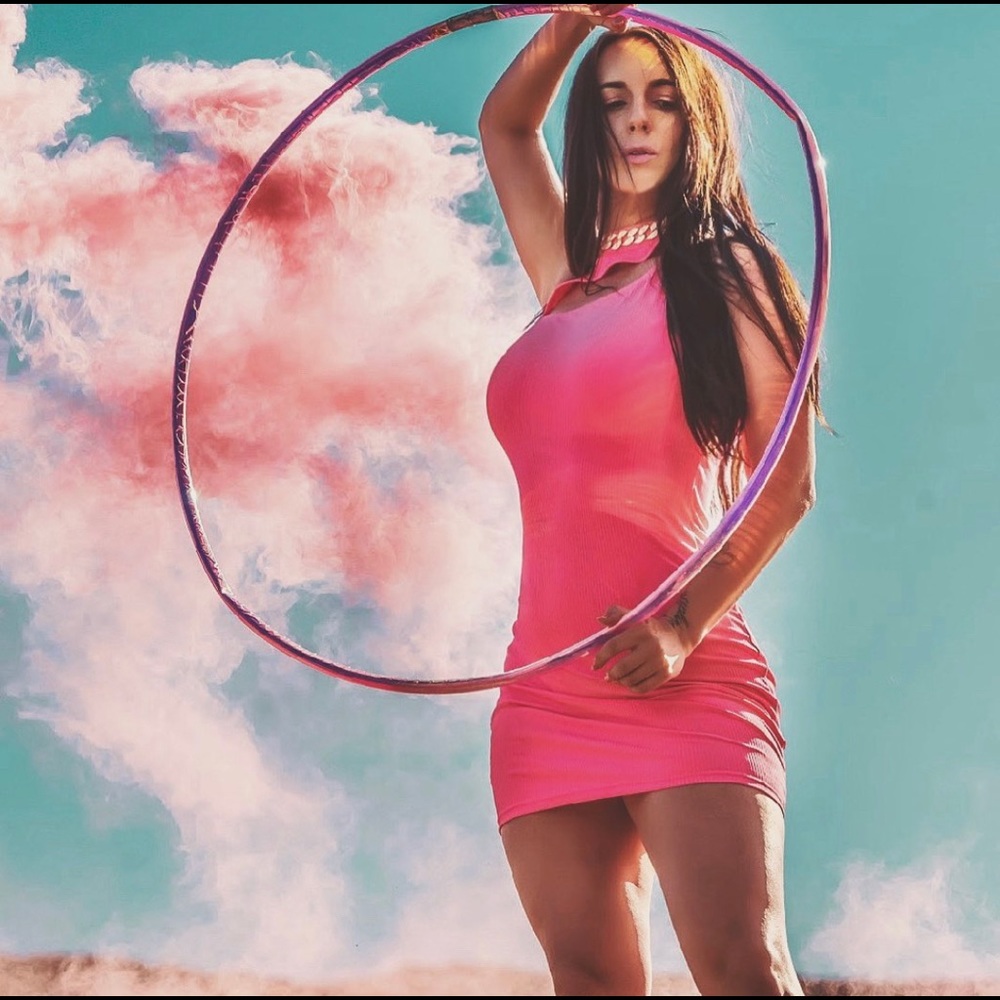 Pink Mini Dress